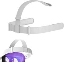Head Strap for Oculus Quest 2 Headset, Adjustable Replacement Headstrap VR Headset Accessories Parts Compatible with Meta Quest 2 balta