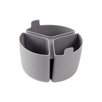 Food-grade Silicone Divided Stewpot Anti-slip Bottom 1800ml 3 Grids Inner Pot Heat-resistant Handle Large Capacity pilka