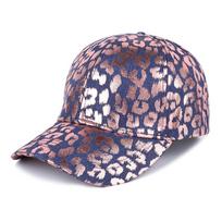 Color Baseball Cap Air Permeable Sun Protection Heat Retaining Couple Hat For Forthe Four Seasons Leopard Print Plain Adjustable