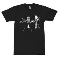 Edgar Allan Poe and H.P. Lovecraft Pulp T-Shirt S įvairiaspalvis
