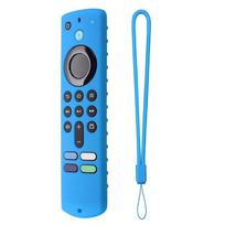 For All-new Amazons Fire TV Stick 4K Remote Control Silicone Cover Case Anti-drop Dustproof Shockproof Skin Sleeve Anti-fall
