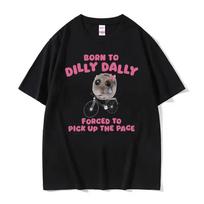 Funny Sad Hamster Meme Cry BiG Eye Cute Mouse T Shirt Women Fashion Kawaii Clothes Tshirts Women Tshirt S