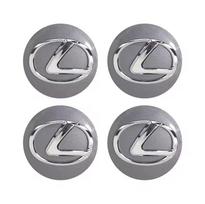4pcs 62mm Wheel Hub Center Caps Lexus Badge Cover Hubcaps for NX200T ES200 ES350 IS300 RX240 GS450h LS500h Car Accessory