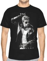 George Music Michael Marškinėliai Vyriški Mados Kvėpuojantys Pilno Spausdinimo Laisvalaikio Apvalia Kaklo Trumpomis Rankovėmis T-shirt Viršus Juodi S įvairiaspalvis