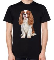 Cavalier King Charles Spaniel Dog T-Shirt Men Women Unisex Top S įvairiaspalvis