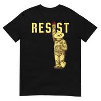 Vintage Smokey The Resist Bear Shirt Women's and Men's T-Shirt S įvairiaspalvis