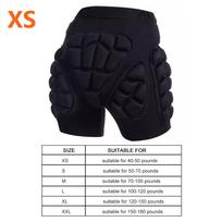 3D Bike Sport Shorts Snowboarding Impact Shorts Winter Ski Hip Protector Breathable Soft EVA Short Pants For Cycling Or Skiing