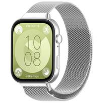 Huawei Fit 3/4 Milanese Metal Magnetic Buckle Strap Huawei Fit 3/4 sidabras