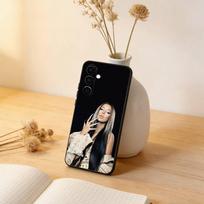 Singer L-Lola I-Indigo Phone Case Black Silicone Soft For Samsung Galaxy A73,A72,A71,A70,A53,A52,A51 Samsung a11