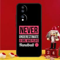 Stylish Playing Handball Case For Honor Magic V5 5 6 7 Pro Honor 50 70 90 200 400 Lite X7a X9b X9c X9a X8a X8b Cover For Honor 50