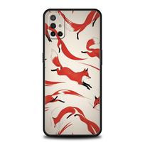 Red Fox Phone Case For Oneplus 13R 13 12R 11 10T 10R Nord N100 N200 N10 10 9 9R 9RT CE 3 2 Z Pro 5G Soft TPU Cover Fundas Capas For OnePlus 13R
