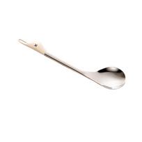 Stainless Steel Watermelon Spoon Food Grade Coffee Spoon Dessert Spoon  Kitchen Supplies smėlis