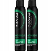 Syoss Anti Grease Suchy Szampon 2X200Ml