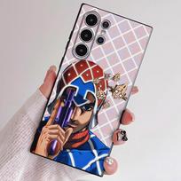 Hot Anime J-JoJoS Bizarre Adventure Phone Case For Samsung S Series S22 S23 S24 S25 FE Plus Ultra TPU Soft To Skin-friendly Case samsungS25