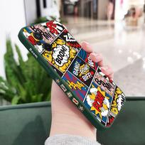 Tide Chart Phone Case For Xiaomi Poco F8 F7 X7 M6 X6 M5 M5S X5 F5 F4 X4 M4 F3 X3 M3 Pro Ultra 4G 5G GT Liquid Silicone Cover Poco M6 Pro 4G tamsiai žalia spalva