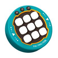 Portable Tic Tac Toe Game Console - Handheld Electronic Puzzle for  Ages, Travel Toys with Memory Training & Montessori Gifts mėlyna