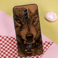 Wolf Bike Butterfly Wood Case For ZTE Nubia Red Magic 10 Air 6S 7S 7 Pro RedMagic 10S 9S 8S 8 9 10 11 Pro Plus Cover For Red Magic 5G