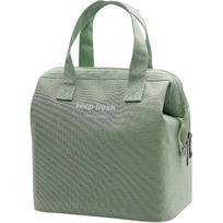 Insulated Lunch Bag Simple Bento Cooler Bag Lunch Tote Bag For Lunch Box For Women Men Adult Picnic Working Hiking Beach (light Green)