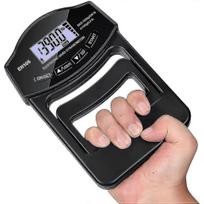 Srbtv-grip Strength Tester, 396lbs/180kg Digital Hand Dynamometer Grip Strength Meter Usb Lcd Screen Hand