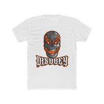 Cyborg Skull Tshirt Disobey The Matrix Men's Cotton Crew Tee S įvairiaspalvis