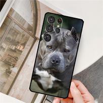 Pit Bull Pitbull Dog Phone Case For Samsung Galaxy S24 Ultra S9 S10 S20 S22 S21 Plus S23 FE S25 Ultra Full Cover For Galaxy S9