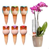 Owl Plant Watering Globe Self Spikes Vacation Device Self-Irrigation Office