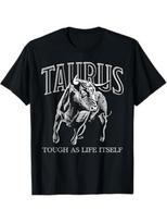 Taurus Zodiac Sign Graphic Tee - 100%, Comfortable And Breathable Fit, Perfect S įvairiaspalvis