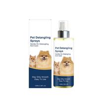 Pet Detangling Spray Gentle Formula for Easy Grooming and Coat Care Suitable for Dogs and Cats Helps Maintain Smooth Fur and Reduces Tangles One Size balta