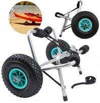 Wózek Transportowy Do Kajaka Łódki Pontonu Deski Sup Lekki Składany 70Kg