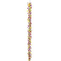 180CM dirbtinė violetinių gėlių girlianda, atspari UV spinduliams, realistiška, rudens dirbtinių gėlių rotango vijoklis, vestuvių, vakarėlių kabinamas simuliacinis žydėjimas