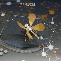 3D Insect Butterfly Puzzle Steampunk Metal Model Puzzle DIY Craft Kit Great Gifts for Teens and Adults Personalized Ornament
