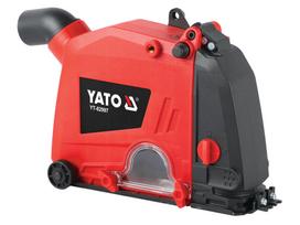 Dulkių ištraukimo priedas 150 mm grioveliams, šlifuokliams YT-821014, YT-821017, YT-821023, YT-821024 (YT-82997)