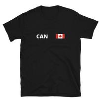 Canada Side Pocket Flag Red T-Shirt 4XL