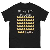 history of us presidents funny trump goat T-Shirt S