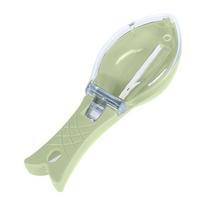 Kitchen Accessory Practical Fish Scale Remover Scraper Cleaner Kitchen Tools Peeler Scraping Fish Cleaning Tools žalia