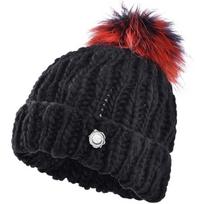 Kenmont Women's Pom-Pom Knitted Earflap Hat 58cm
