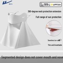 Warrior Outdoor Full-Face Sun Protection Mask juoda