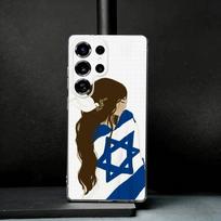Flag of Israel Phone Case For Samsung S25,S24,S21,S22,S23,S30,Ultra,S20,Plus,Fe,Note,10,9,5G Transparent Cover Samsung S23ULTRA5G