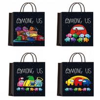 Among Us Theme Party The Popular Game Paper Bag Decorating The Shower Baby