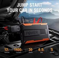 Powerbank 12V Rozrusznik Booster Jump Starter Urządzenie Rozruchowe 1400A