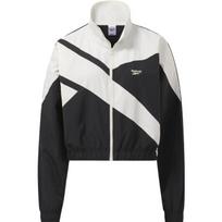 Reebok Color Block Short Slim Fit Windbreaker striukė moterims, juodai balta HH9752 XL