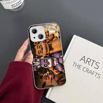 Fnaf Five-nights-At-Freddys Anime For iPhone 14 13 12 Mini 11 Pro XS Max X XR 14 Plus Tempered Glass Cover iphone 13 mini