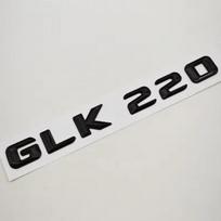 3D ABS Automobilio Raidės Logotipas GLK220 GLK300 GLK350 Ženklelis Galinės Bagažinės Lipdukas Mercedes Benz GLK220 GLK300 GLK350 X204 Priedams