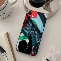 P-Palestines-F-Flag Map Phone Case For Samsung Galaxy A73,A72,A71,A70,A53,A52,A51,Others Soft Black Cover Samsung a71 4g
