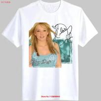 Rare Hillary Duff Transform Family 2026 Summer Unisexs Retro Washed Breathable Street Wear Multi Functional Unisexs Soft Tshirt M