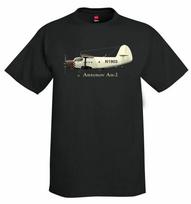 Antonov An-2 Individualus lėktuvas Aviacijos marškinėliai 100% medvilnė Apvali apykaklė Vasariniai trumparankoviai Laisvalaikio vyriški marškinėliai Dydis S-3XL S įvairiaspalvis