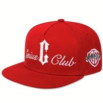 Women C Letter Print Embroidery Side Genius Club Hip-Hop Hats Spring Autumn Adjustable Casual Baseball Caps Outdoor Use Sunscreen Hat For Men And