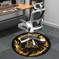 1pc The Lord of the Rings Office Round Area Rug, Under Office Chairs Bedroom Living Room Home Decor, Room Deco, Available in Various Sizes188 80cm by 80cm