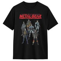 Metal Gear Solid Japanese Game Men T Shirt  Novelty Tee Shirt Short Sleeve Crewneck T-Shirt Pure Cotton Gift Idea Clothes S įvairiaspalvis
