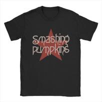 Smashing Pumpkins T Shirt Men 100% Cotton Vintage T-Shirt Crew Neck Tee Shirt Short Sleeve Tops Gift Idea S įvairiaspalvis